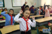 北京中小学开学　开学礼学生分享南极科考之旅