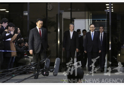 韩检察厅:前总统李明博羁押期限被延长至4月1