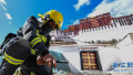西藏旅游逐渐进入旺季　布达拉宫消防演练忙