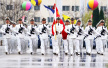 大连舰艇学院举行庆祝海军节阅兵活动（组图）