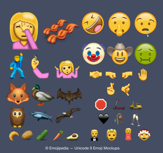ios 10将增加emoji表情符号图片