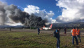 秘鲁起火客机所有人员安全撤离 3人受轻伤(组图)
