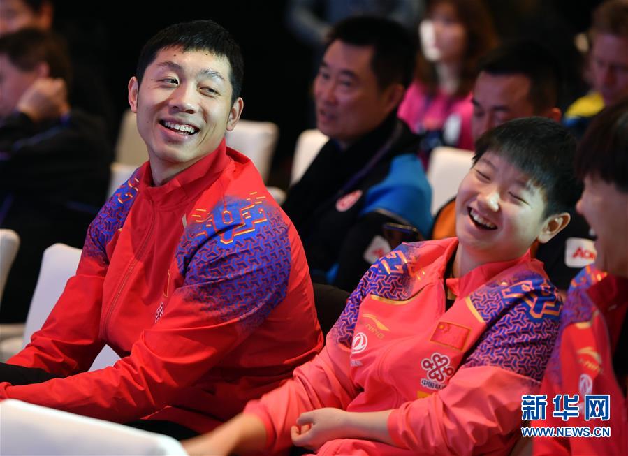 （体育）（6）乒乓球——2019国际乒联世界巡回赛总决赛抽签仪式在郑州举行