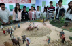 河南许昌：大学生走进博物馆　感受中原乡土文化