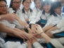 沈阳市第三十中学为高三学生开展高考前的心理团训活动