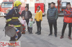 洛阳市民变身“消防员”　零距离体验消防救援