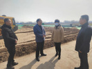 清丰县委副书记岳春青到开发区调研食品产业园项目建设情况