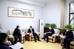 河南永城市市长曾凯会见修正药业集团副总裁刘少棠一行